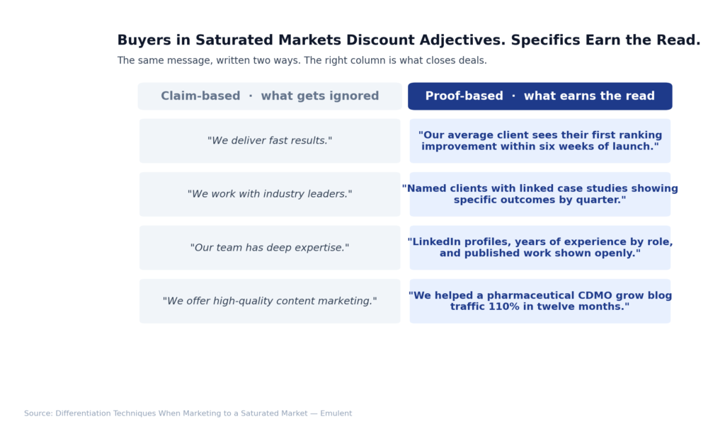 02 Claim Vs Proof Messaging Emulent