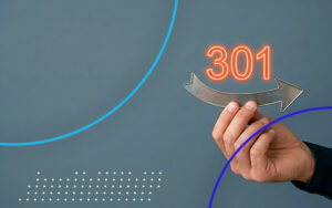 301 Redirect Arrow Neon Rings Cyan Blue 800X500 1 Emulent