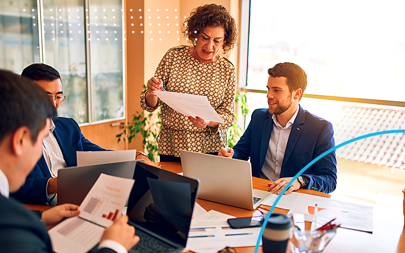 Law Firm Marketing Trends for Attorneys and 2026-2028 Projections from Emulent Team Strategy Meeting Neon Ring Cyan Emulent